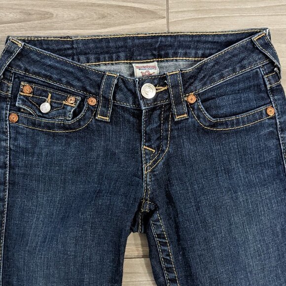 True Religion World Tour Straight Leg Jeans - Picture 2 of 7